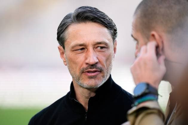 09.04.2025, xslx, Fussball UEFA Champions League, FC Barcelona, Barca - Borussia Dortmund v.l. Trainer Nico Kovac (Borussia Dortmund) (UEFA REGULATIONS PROHIBIT ANY USE OF PHOTOGRAPHS as IMAGE SEQUENCES and or QUASI-VIDEO) Barcelona