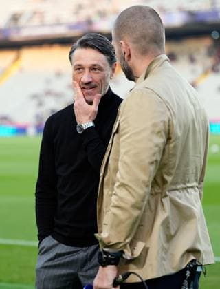 09.04.2025, xslx, Fussball UEFA Champions League, FC Barcelona, Barca - Borussia Dortmund v.l. Trainer Nico Kovac (Borussia Dortmund) (UEFA REGULATIONS PROHIBIT ANY USE OF PHOTOGRAPHS as IMAGE SEQUENCES and or QUASI-VIDEO) Barcelona