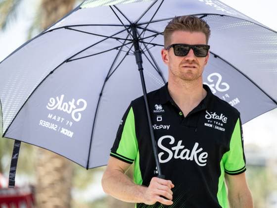 Nico Huelkenberg (Stake F1 Team Kick Sauber, 27), BAH, Formel 1 Weltmeisterschaft, Gulf Air Grand Prix von Bahrain, Bahrain International Circuit, Media Day, Saison 2025, 10.04.2025 BAH, Formel 1 Weltmeisterschaft, Gulf Air Grand Prix von Bahrain, Bahrain International Circuit, Media Day, Saison 2025, 10.04.2025 Sakhir Copyright: xEibner-Pressefoto Memmlerx EP_MMR