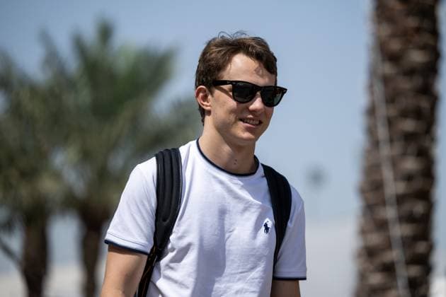 Oscar Piastri (McLaren Formula 1 Team, 81), BAH, Formel 1 Weltmeisterschaft, Gulf Air Grand Prix von Bahrain, Bahrain International Circuit, Media Day, Saison 2025, 10.04.2025 BAH, Formel 1 Weltmeisterschaft, Gulf Air Grand Prix von Bahrain, Bahrain International Circuit, Media Day, Saison 2025, 10.04.2025 Sakhir Copyright: xEibner-Pressefoto Memmlerx EP_MMR