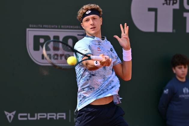 ATP, Tennis Herren Atkinsons Monza Open 2025 Martin Landaluce of Spain participates in the ATP Challenger Atkinsons Monza Open 2025 at Villa Reale Tennis in Monza, Italy, on April 10, 2023. Monza Italy  Copyright: xMichelexMaravigliax originalFilename:maraviglia-tennisat250410_npTXU.jpg