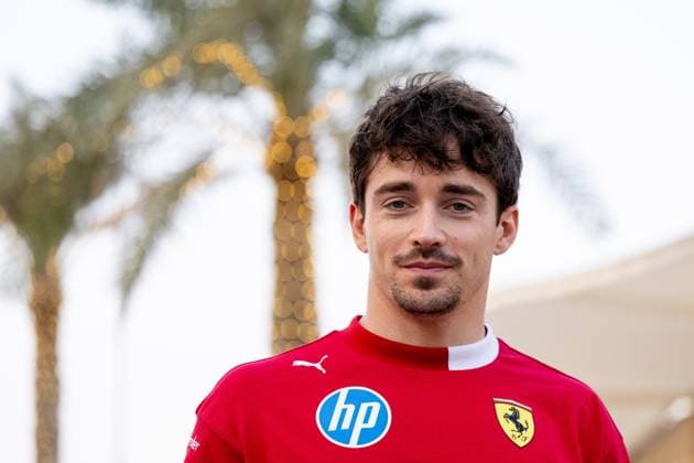 Charles Leclerc (Scuderia Ferrari HP, 16), BAH, Formel 1 Weltmeisterschaft, Gulf Air Grand Prix von Bahrain, Bahrain International Circuit, Media Day, Saison 2025, 10.04.2025 BAH, Formel 1 Weltmeisterschaft, Gulf Air Grand Prix von Bahrain, Bahrain International Circuit, Media Day, Saison 2025, 10.04.2025 Sakhir Copyright: xEibner-Pressefoto Memmlerx EP_MMR