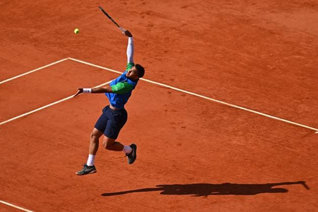 Monaco Rolex Masters - Monte Carlo Arthur Fils (FRA) at the Monaco Tennis Rolex Masters in Monte Carlo, on April, 10, 2025. Photo by Corinne Dubreuil ABACAPRESS.COM Monaco Monaco  Copyright: xDubreuilxCorinne ABACAx