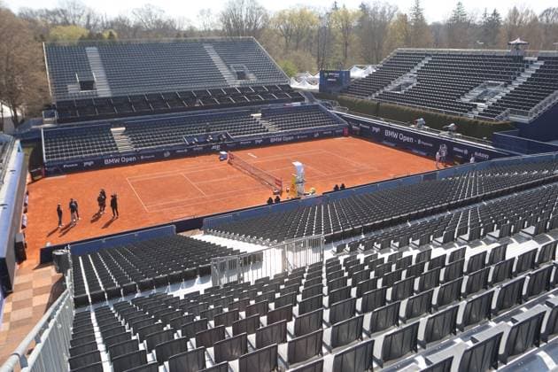Center Court, Stadion, Innenansicht, Tennis BMW Open by Bitpanda ATP, Tennis Herren 500 München 11.04.2025 FOTO: Mladen Lackovic LakoPress
