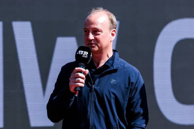 BMW Open München ATP, Tennis Herren 500: Eröffnungspressekonferenz; 11.04.2025 Christian Okon, Veranstalter MMP Event während der Pressekonferenz BMW Open by Bitpanda München ATP 500: Eröffnungspressekonferenz, München, MTTC Iphitos am 11.04.2025 Copyright: xBEAUTIFULxSPORTS Wunderlx