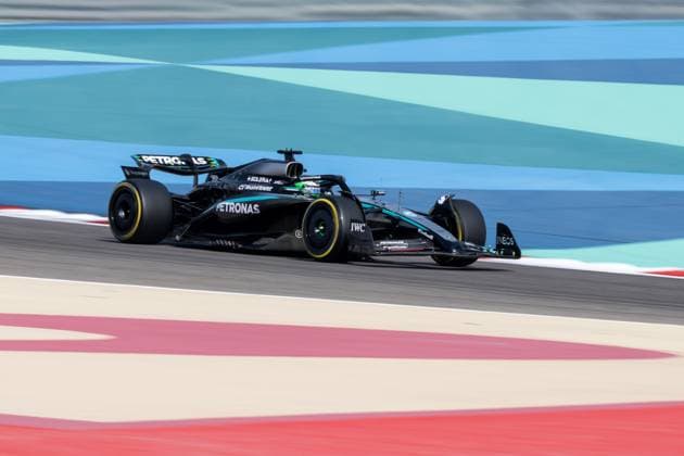 Frederik Vesti (Mercedes-AMG Petronas F1 Team, Daenemark, 72), BAH, Formel 1 Weltmeisterschaft, Gulf Air Grand Prix von Bahrain, Bahrain International Circuit, Freies Training, Saison 2025, 11.04.2025 BAH, Formel 1 Weltmeisterschaft, Gulf Air Grand Prix von Bahrain, Bahrain International Circuit, Freies Training, Saison 2025, 11.04.2025 Sakhir Copyright: xEibner-Pressefoto Memmlerx EP_MMR