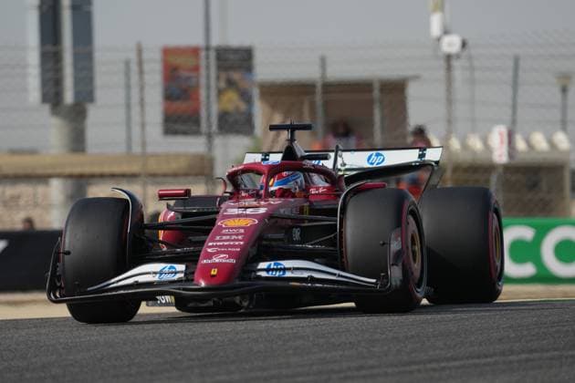 11.04.2025, Bahrain International Circuit, Sakhir, Formula 1 Gulf Air Bahrain Grand Prix 2025 ,im Bild Dino Beganovic (SWE), Scuderia Ferrari HP (Photo by Hasan Bratic DeFodi Images)