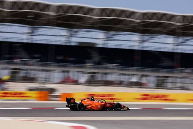 F1 - BAHRAIN GRAND PRIX 2025 18 DEL PINO Bruno (spa), MP Motorsport, Dallara F3 2025, action during the Formula 1 Gulf Bahrain Grand Prix 2025, 4th round of the 2025 FIA Formula One World Championship, WM, Weltmeisterschaft from April 11 to 13, 2025 on the Bahrain International Circuit, in Sakhir, Bahrain -  Copyright: xEricxAlonsox