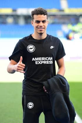 Brighton and Hove Albion v Leicester City Premier League 12 04 2025. Yasin Ayari Midfielder of Brighton and Hove Albion before the Premier League match between Brighton and Hove Albion and Leicester City at the American Express Stadium, Brighton and Hove, England on 12 April 2025. Brighton and Hove American Express Stadium East Sussex England Editorial use only DataCo restrictions apply See www.football-dataco.com , Copyright: xJeffxMoodx PSI-21835-0010