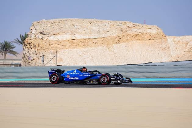 F1 - BAHRAIN GRAND PRIX 2025 23 ALBON Alexander (tha), Williams Racing FW47, action during the Formula 1 Gulf Bahrain Grand Prix 2025, 4th round of the 2025 FIA Formula One World Championship, WM, Weltmeisterschaft from April 11 to 13, 2025 on the Bahrain International Circuit, in Sakhir, Bahrain - SakhirBahrain  Copyright: xFLORENTxGOODENx