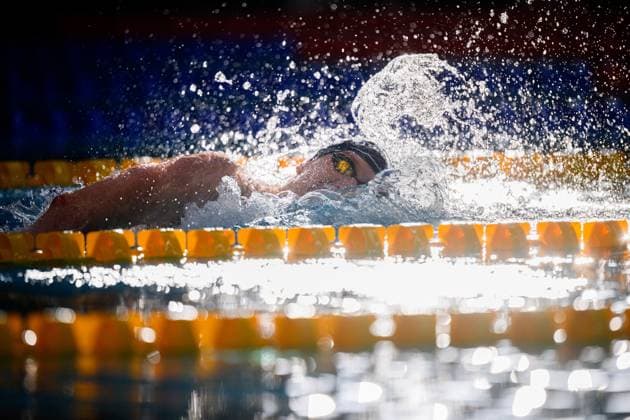 Bilder des Jahres 2025, Sport 04 April Sport Themen der Woche KW15 Sport Bilder des Tages 250412 Lukas Märtens of Germany competes in the men™s 400 meters freestyle final during day 1 of Swim Open on April 12, 2025 in Stockholm. Photo: Simon Hastegard BILDBYRAN kod SH SH0610 simning swimming svomming swim open 1 bbeng *** 250412 Lukas Märtens of Germany competes in the men™s 400 meters freestyle final during day 1 of Swim Open on April 12, 2025 in Stockholm Photo Simon Hastegard BILDBYRAN kod SH SH0610 swimming swimming svomming swim open 1 bbeng  Copyright: SIMONxHASTEGARD BB250412SH019