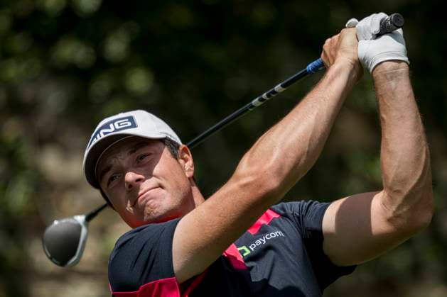 250412 Viktor Hovland of Norway during the third round of the 2025 Masters Golf Tournament on April 12, 2025 in Augusta. Photo: Petter Arvidson BILDBYRAN kod PA PA1009 bbeng golf masters the masters augusta us masters norge Copyright: PETTERxARVIDSON BB250412PA027