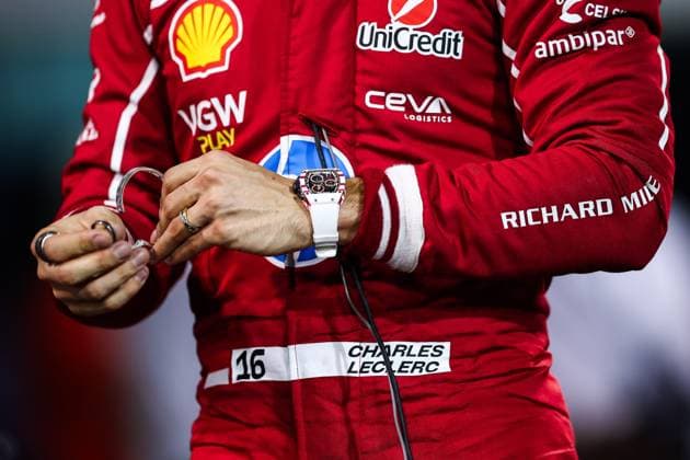 F1 - BAHRAIN GRAND PRIX 2025 LECLERC Charles (mco), Scuderia Ferrari SF-25, portrait during the Formula 1 Gulf Bahrain Grand Prix 2025, 4th round of the 2025 FIA Formula One World Championship, WM, Weltmeisterschaft from April 11 to 13, 2025 on the Bahrain International Circuit, in Sakhir, Bahrain - SakhirBahrain  Copyright: xEricxAlonsox