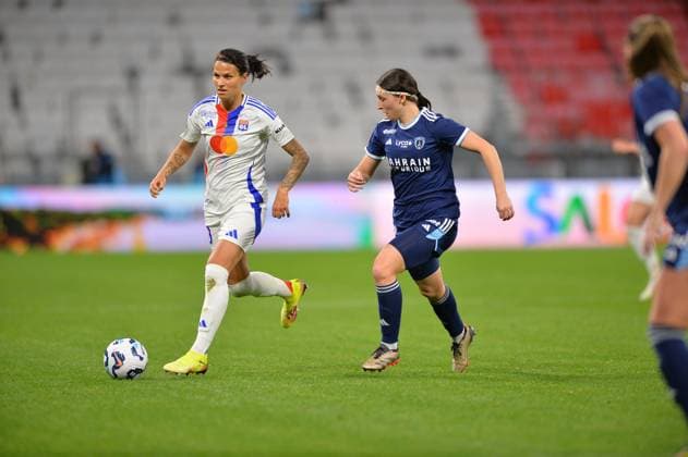 FOOTBALL FEMININ : Lyon vs Paris FC - Arkema Premier League - 12 04 2025 Dzsenifer Marozsan of OL  Copyright: xcyrilxlestagex