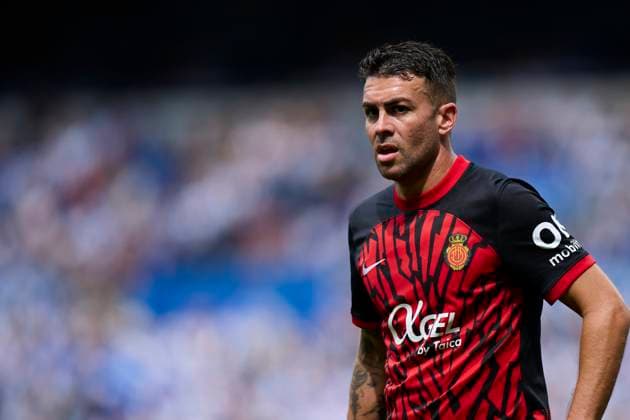 Real Sociedad v RCD Mallorca - LaLiga EA Sports Dani Rodriguez of RCD Mallorca looks on during the LaLiga EA Sports match between Real Sociedad and RCD Mallorca at Reale Arena on April 12, 2025, in San Sebastian, Spain. San Sebastian Reale Arena Basque Country Spain RL_RSOvRCDM_000063 Copyright: xRicardoxLarreinax