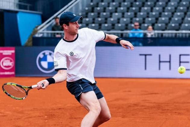 BMW Open München ATP, Tennis Herren 500; 13.04.2025 Botic Van De Zandschulp (Niederlande) im Match gegen Learner Tien (USA) BMW Open by Bitpanda München ATP 500: Tag 2, München, MTTC Iphitos am 13.04.2025 Copyright: xBEAUTIFULxSPORTS Wunderlx