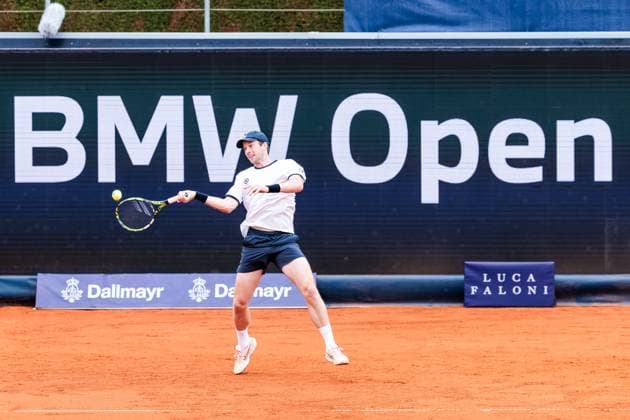 BMW Open München ATP, Tennis Herren 500; 13.04.2025 Botic Van De Zandschulp (Niederlande) im Match gegen Learner Tien (USA) BMW Open by Bitpanda München ATP 500: Tag 2, München, MTTC Iphitos am 13.04.2025 Copyright: xBEAUTIFULxSPORTS Wunderlx