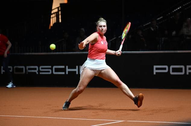 Porsche Tennis Grand Prix 2025 in Stuttgart, 12.04.2025 Natasja Schunk (GER) Porsche Tennis Grand Prix 2025