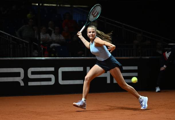 Porsche Tennis Grand Prix 2025 in Stuttgart, 12.04.2025 Marielle Thamm (GER) Porsche Tennis Grand Prix 2025