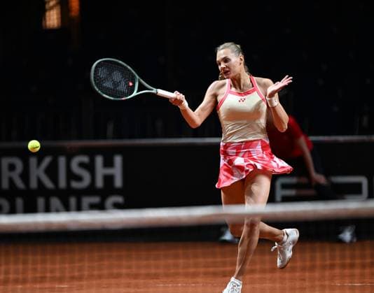 Porsche Tennis Grand Prix 2025 in Stuttgart, 12.04.2025 Dayana Yastremska (UKR) Porsche Tennis Grand Prix 2025
