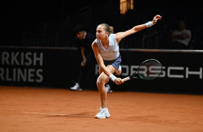 Porsche Tennis Grand Prix 2025 in Stuttgart, 12.04.2025 Erika Andreeva (RUS) Porsche Tennis Grand Prix 2025