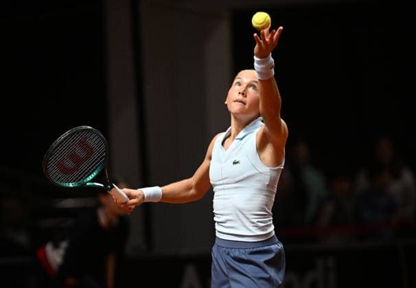 Porsche Tennis Grand Prix 2025 in Stuttgart, 12.04.2025 Erika Andreeva (RUS) Porsche Tennis Grand Prix 2025