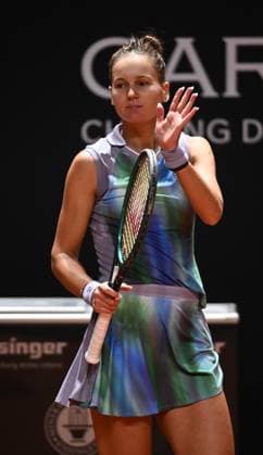 Porsche Tennis Grand Prix 2025 in Stuttgart, 12.04.2025 Veronika Kudermetova (RUS) Porsche Tennis Grand Prix 2025