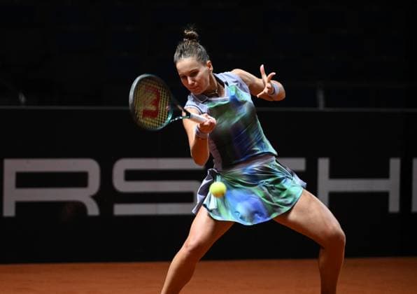 Porsche Tennis Grand Prix 2025 in Stuttgart, 12.04.2025 Veronika Kudermetova (RUS) Porsche Tennis Grand Prix 2025