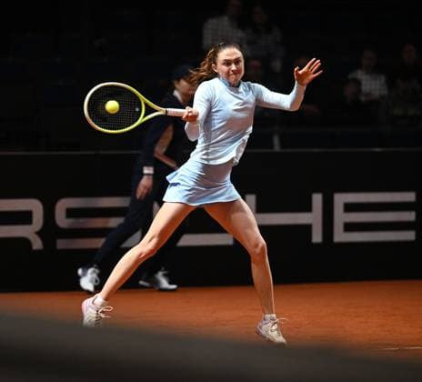 Porsche Tennis Grand Prix 2025 in Stuttgart, 12.04.2025 Aliaksandra Sasnovich (RUS) Porsche Tennis Grand Prix 2025