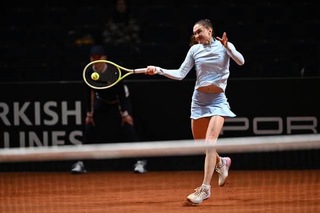 Porsche Tennis Grand Prix 2025 in Stuttgart, 12.04.2025 Aliaksandra Sasnovich (RUS) Porsche Tennis Grand Prix 2025