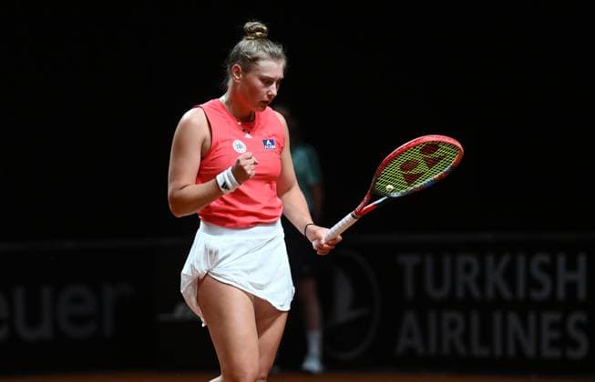 Porsche Tennis Grand Prix 2025 in Stuttgart, 12.04.2025 Natasja Schunk (GER) Porsche Tennis Grand Prix 2025