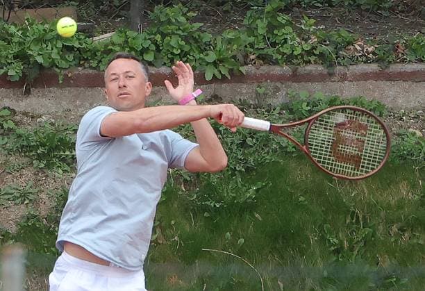 13.04.2025, BMW Open 2025, ATP, Tennis Herren Tour 500, MTTC Iphitos, Muenchen, Tennis, im Bild: Philipp Kohlschreiber
