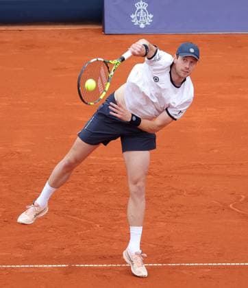 13.04.2025, BMW Open 2025, ATP, Tennis Herren Tour 500, MTTC Iphitos, Muenchen, Tennis, im Bild: Botic Van De Zandschulp (NED)