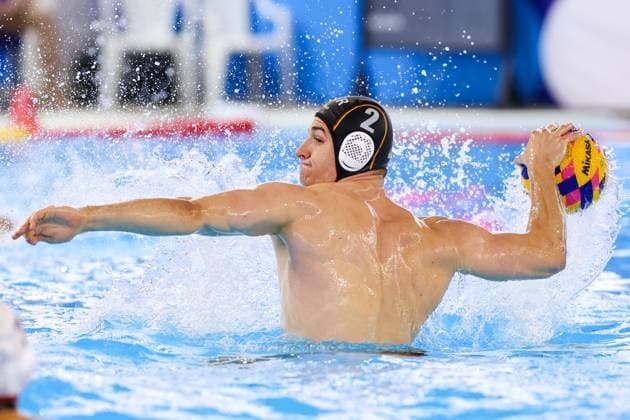 Sport Themen der Woche KW15 Sport Bilder des Tages Zoran Bozic of Germany , Classification 7-8th Match, Japan and Germany, Gradski Bazeni Moraca, April 13, 2025, Podgorica, Montenegro.