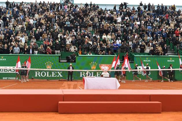 TENNIS : Rolex Monte Carlo Masters 2025 - Finale - Masters 1000 ATP, Tennis Herren - Monaco - 13 04 2025 Victoire de Carlos Alcaraz (ESP) Monaco  Copyright: xChryslenexCaillaudx xMCCCx