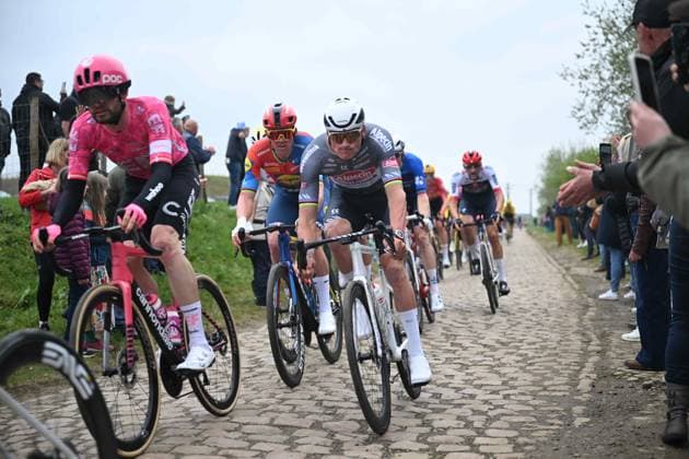 13-04-2025 Paris - Roubaix; 2025, Alpecin - Deceuninck; Van Der Poel, Mathieu; Troisvilles A Inchy; 