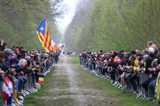 13-04-2025 Paris - Roubaix; Arenberg; 