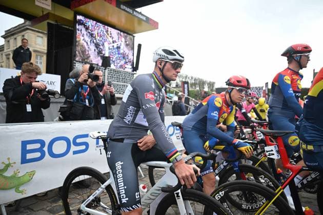 13-04-2025 Paris - Roubaix; 2025, Alpecin - Deceuninck; Van Der Poel, Mathieu; Compiegne; 