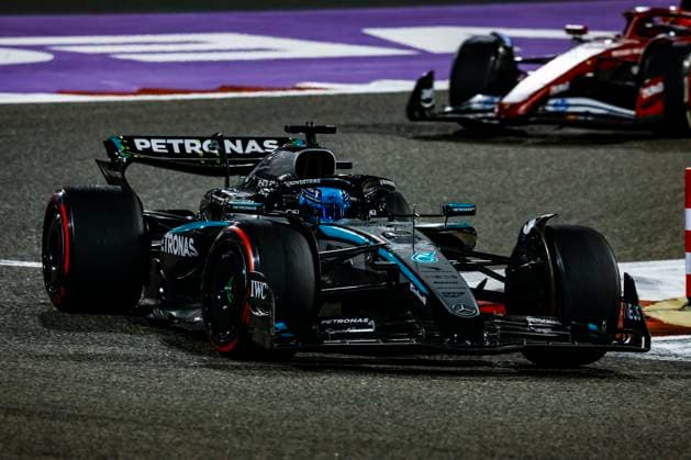 Manama, Bahrain : FIA F1 GP of Bahrain, No. 63 George Russel (GBR), Mercedes-AMG PETRONAS Formula One Team, Mercedes-AMG F1 W16 E Performance Manama Bahrain