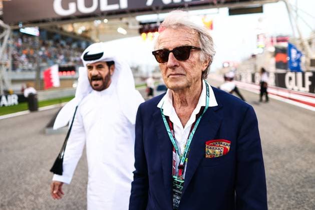 F1 - BAHRAIN GRAND PRIX 2025 Luca Cordero di Montezemolo, and BEN SULAYEM Mohammed (uae), President of the FIA, portrait during the Formula 1 Gulf Bahrain Grand Prix 2025, 4th round of the 2025 FIA Formula One World Championship, WM, Weltmeisterschaft from April 11 to 13, 2025 on the Bahrain International Circuit, in Sakhir, Bahrain - SakhirBahrain  Copyright: xEricxAlonsox