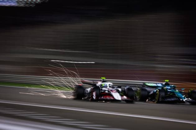 F1 - BAHRAIN GRAND PRIX 2025 87 BEARMAN Ollie Oliver (gbr), Haas F1 Team VF-25 Ferrari, action during the Formula 1 Gulf Bahrain Grand Prix 2025, 4th round of the 2025 FIA Formula One World Championship, WM, Weltmeisterschaft from April 11 to 13, 2025 on the Bahrain International Circuit, in Sakhir, Bahrain - SakhirBahrain  Copyright: xFLORENTxGOODENx