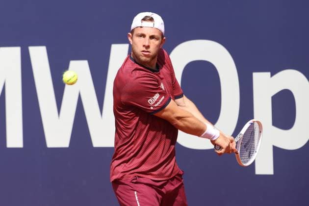 Tallon Griekspoor (NED), am Ball, Tennis BMW Open by Bitpanda ATP, Tennis Herren 500 München 14.04.2025 FOTO: Mladen Lackovic LakoPress