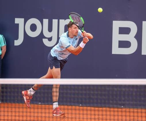 Andreas Mies (Deutschland), GER, BMW Open by Bitpanda, Sander Gille (Belgien) und Jan Zielenski (Polen) vs. Andreas Mies (Deutschland) und Jan-Lennard Struff (Deutschland), Tennis, ATP, Tennis Herren 500, Herren, 14.04.2025, GER, BMW Open by Bitpanda, Sander Gille (Belgien) und Jan Zielenski (Polen) vs. Andreas Mies (Deutschland) und Jan-Lennard Struff (Deutschland), Tennis, ATP 500, Herren, 14.04.2025 Muenchen Copyright: xEibner-Pressefoto JennixMaulx EP_JML