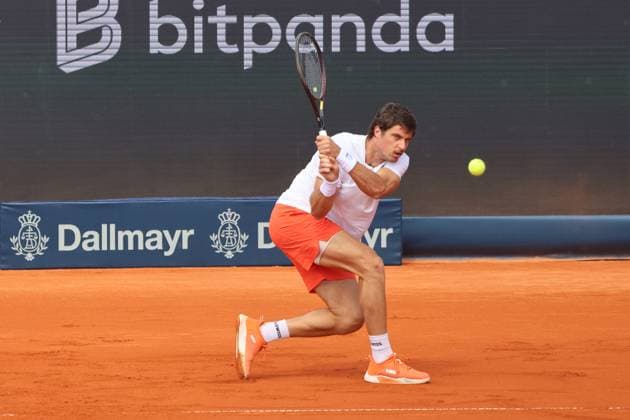 Borna Gojo (CRO) Tennis BMW Open by Bitpanda ATP, Tennis Herren 500 München 14.04.2025 FOTO: Mladen Lackovic LakoPress