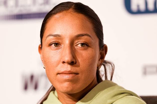Jessica Pegula (USA) beim Interview GER, Porsche Tennis Grand Prix GP Stuttgart 2025, WTA500, 14.04.2025 GER, Porsche Tennis Grand Prix GP Stuttgart 2025, WTA500, 14.04.2025 Stuttgart Copyright: xEibner-Pressefoto RogerxBuerkex EP
