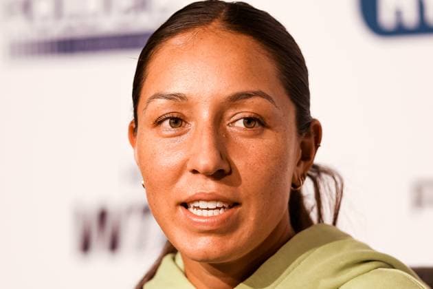 Jessica Pegula (USA) beim Interview GER, Porsche Tennis Grand Prix GP Stuttgart 2025, WTA500, 14.04.2025 GER, Porsche Tennis Grand Prix GP Stuttgart 2025, WTA500, 14.04.2025 Stuttgart Copyright: xEibner-Pressefoto RogerxBuerkex EP