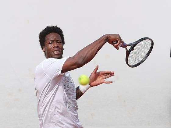 14.04.2025, BMW Open MTTC Iphitos ATP, Tennis Herren Tour 500, Muenchen, Tennis, im Bild: Gael Monfils (FRA)
