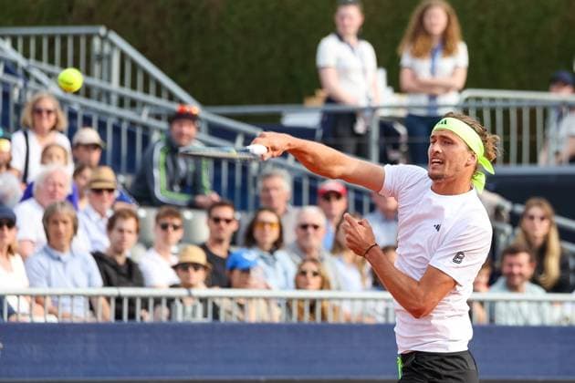 Alexander Zverev (Deutschland), GER, BMW Open by Bitpanda, Alexander Zverev (Deutschland) vs. Alexandre Muller (FRA), Tennis, ATP, Tennis Herren 500, Herren, 14.04.2025, GER, BMW Open by Bitpanda, Alexander Zverev (Deutschland) vs. Alexandre Muller (FRA), Tennis, ATP 500, Herren, 14.04.2025 Muenchen Copyright: xEibner-Pressefoto JennixMaulx EP_JML