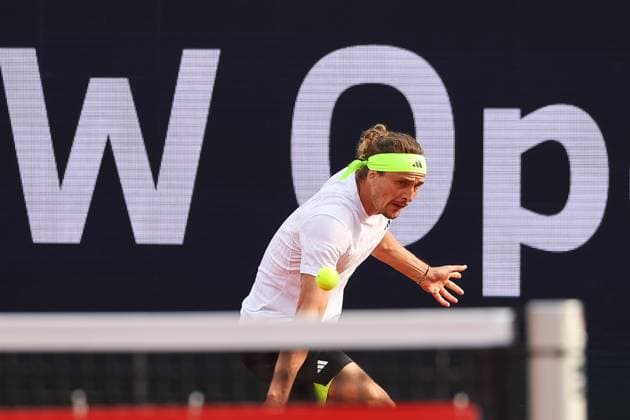 Alexander Zverev (Deutschland), GER, BMW Open by Bitpanda, Alexander Zverev (Deutschland) vs. Alexandre Muller (FRA), Tennis, ATP, Tennis Herren 500, Herren, 14.04.2025, GER, BMW Open by Bitpanda, Alexander Zverev (Deutschland) vs. Alexandre Muller (FRA), Tennis, ATP 500, Herren, 14.04.2025 Muenchen Copyright: xEibner-Pressefoto JennixMaulx EP_JML