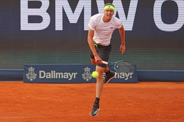 Alexander Zverev (GER) Tennis BMW Open by Bitpanda ATP, Tennis Herren 500 München 14.04.2025 FOTO: Mladen Lackovic LakoPress